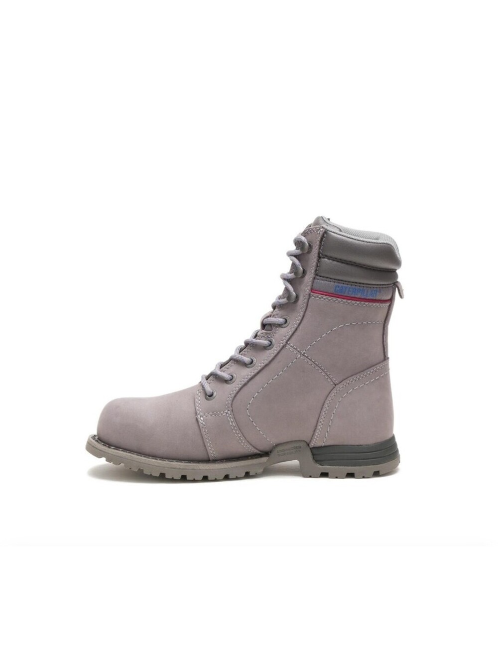Caterpillar Women's Echo Waterproof Steel Toe Work Boot In Grey Size 7 P90567 - Picture 3 of 9